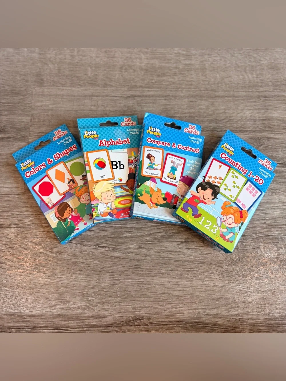Little People flashcards
